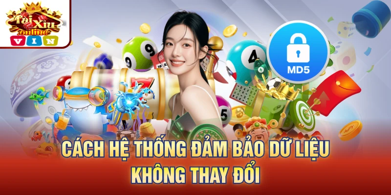 Cách hệ thống đảm bảo dữ liệu không thay đổi